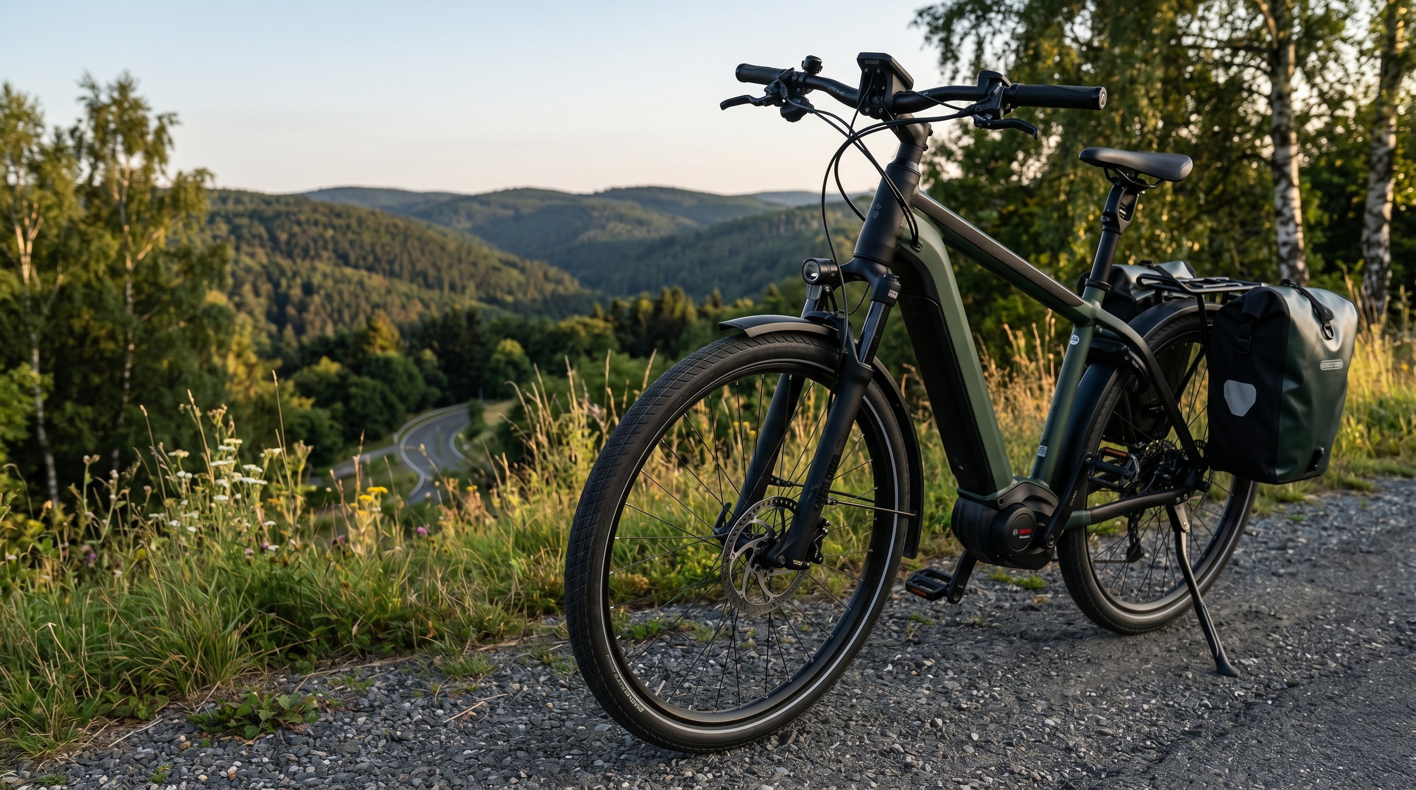Brems-Fading am E-Bike verhindern: sicher bergab fahren