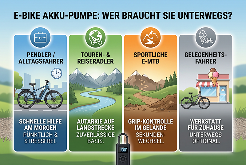 ebike-Pumpe
