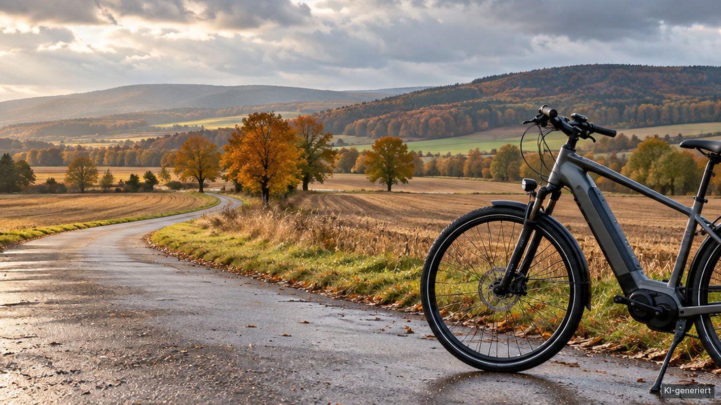 Komoot-Tour-Wetter: Regen und Wind vor der E-Bike-Tour prüfen