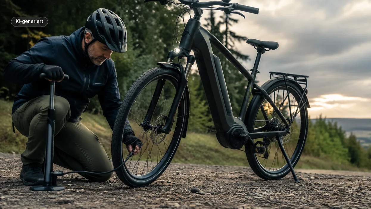 E-Bike Reifendruck: richtige Bar-Werte finden